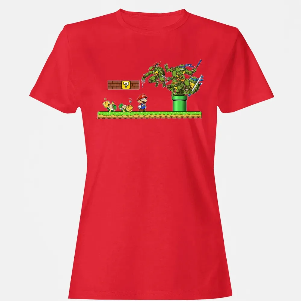 SM Meets Turtles Women's T-shirt - 13