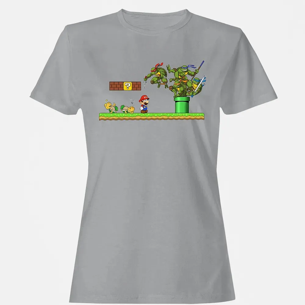 SM Meets Turtles Women's T-shirt - 15