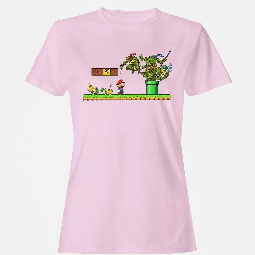SM Meets Turtles Women's T-shirt - 9