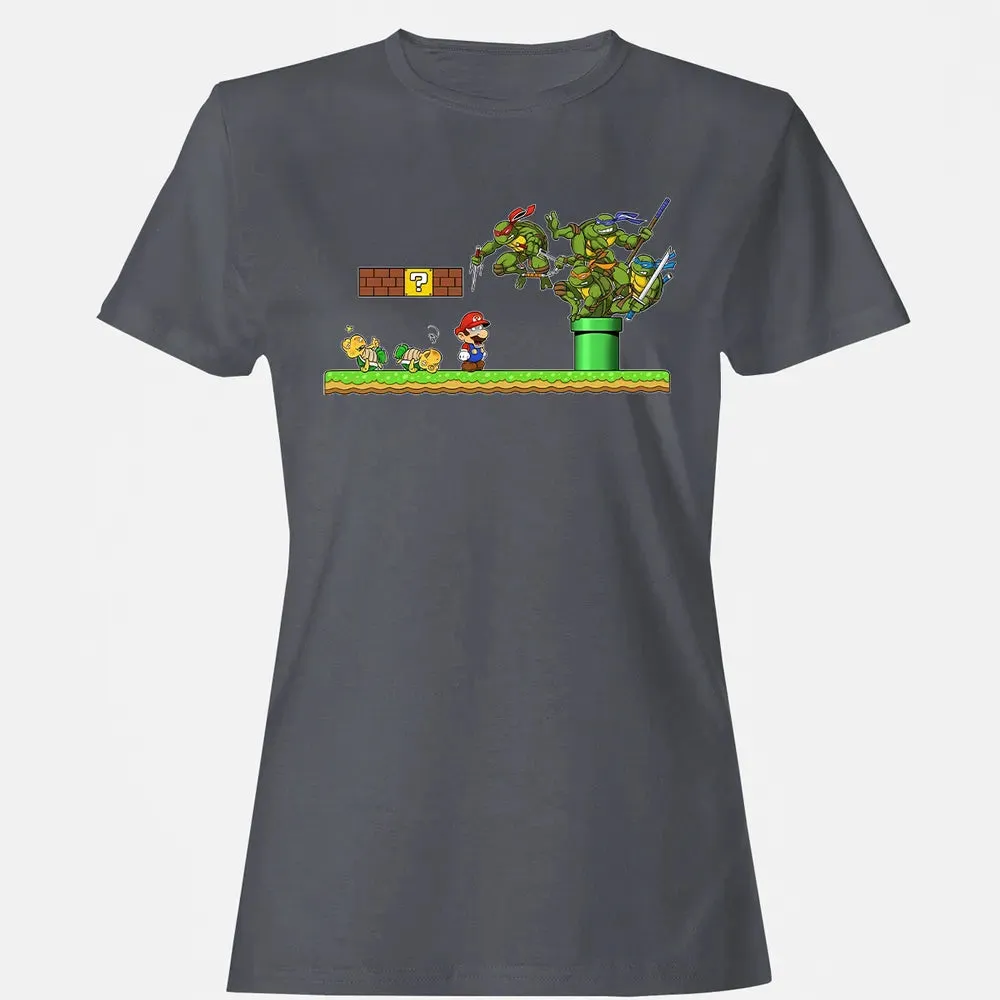 SM Meets Turtles Women's T-shirt - 5