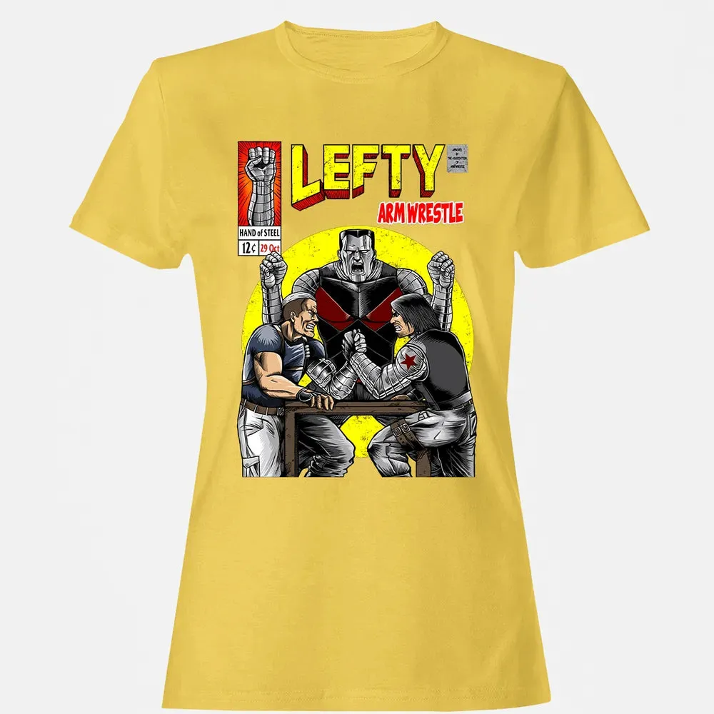 Lefty Arm Wrestle Women's T-shirt - 4
