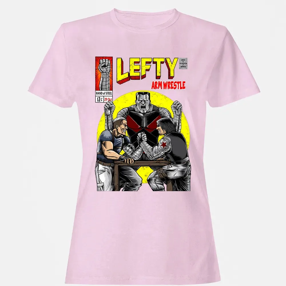 Lefty Arm Wrestle Women's T-shirt - 9