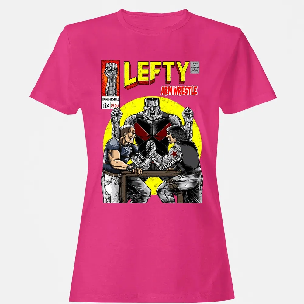 Lefty Arm Wrestle Women's T-shirt - 6