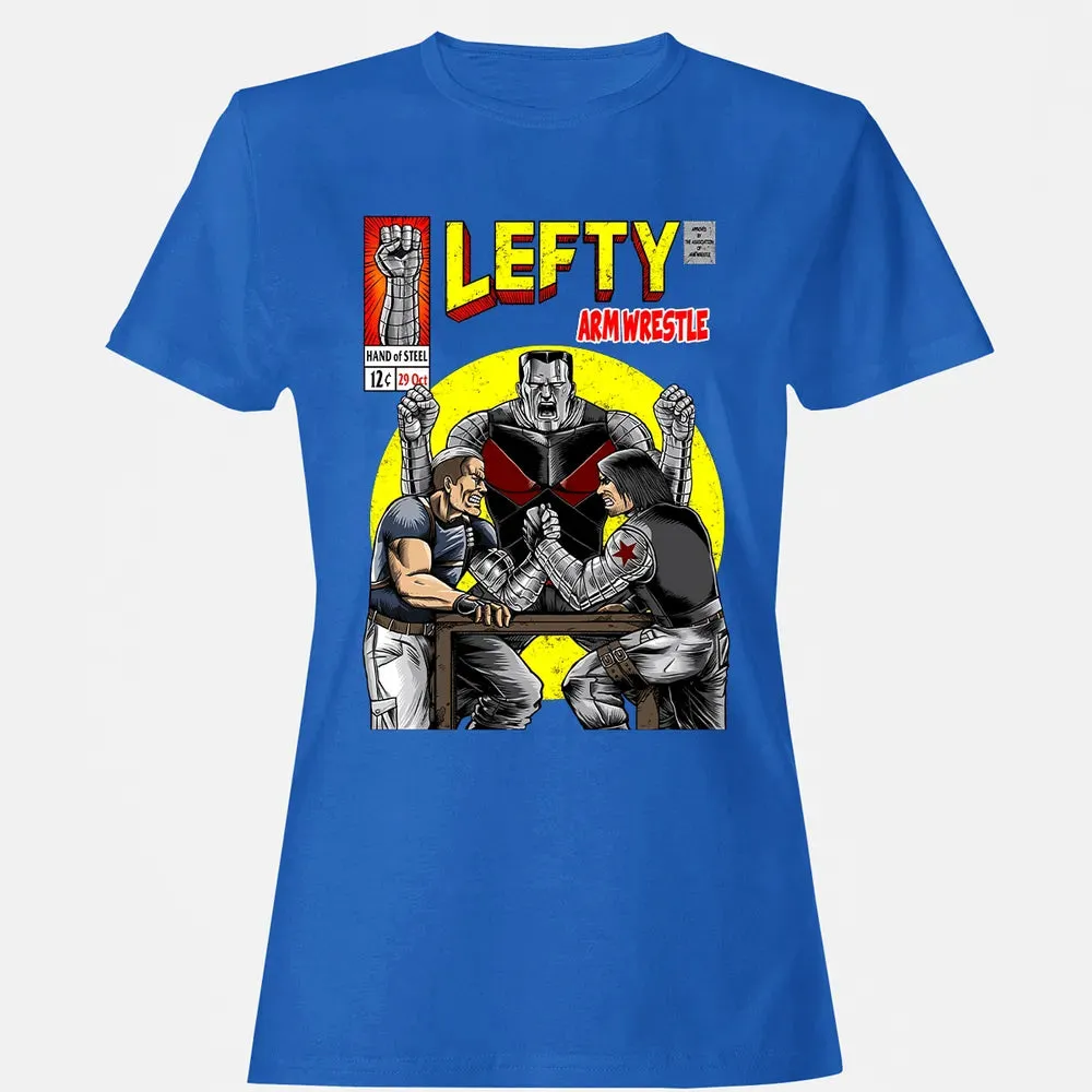 Lefty Arm Wrestle Women's T-shirt - 14