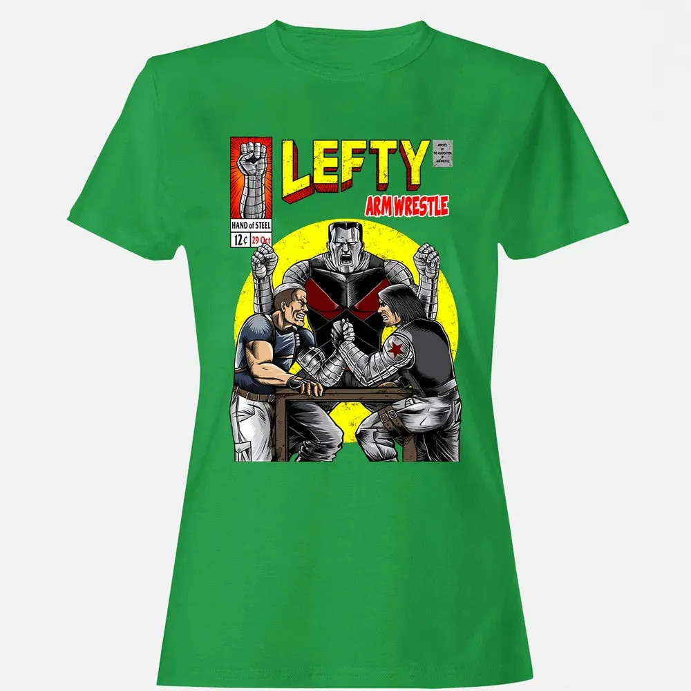 Lefty Arm Wrestle Women's T-shirt - 7