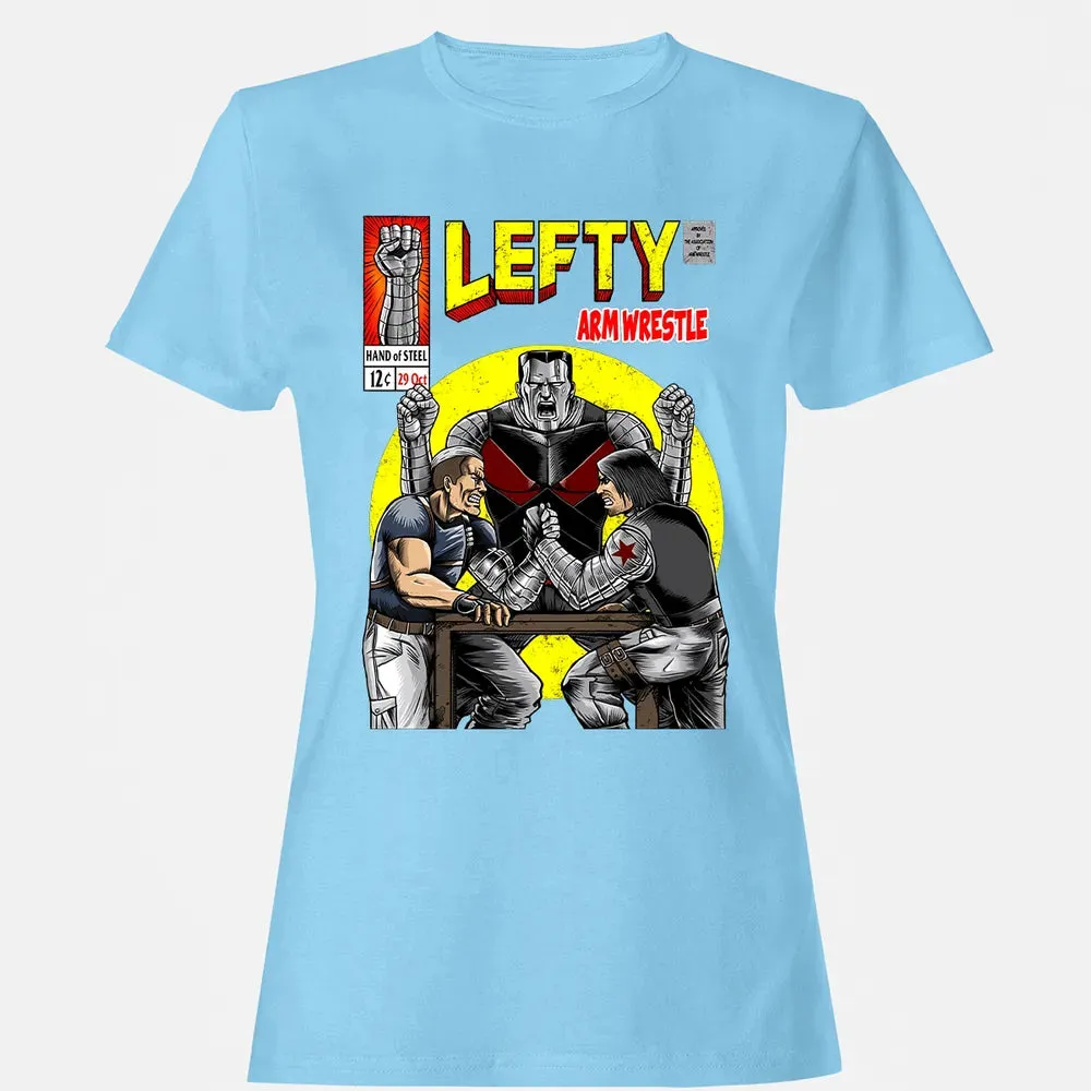 Lefty Arm Wrestle Women's T-shirt - 8