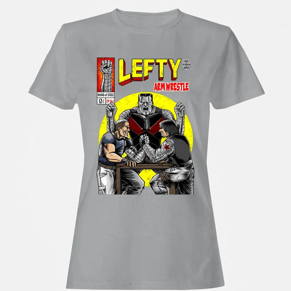 Lefty Arm Wrestle Women's T-shirt - 15