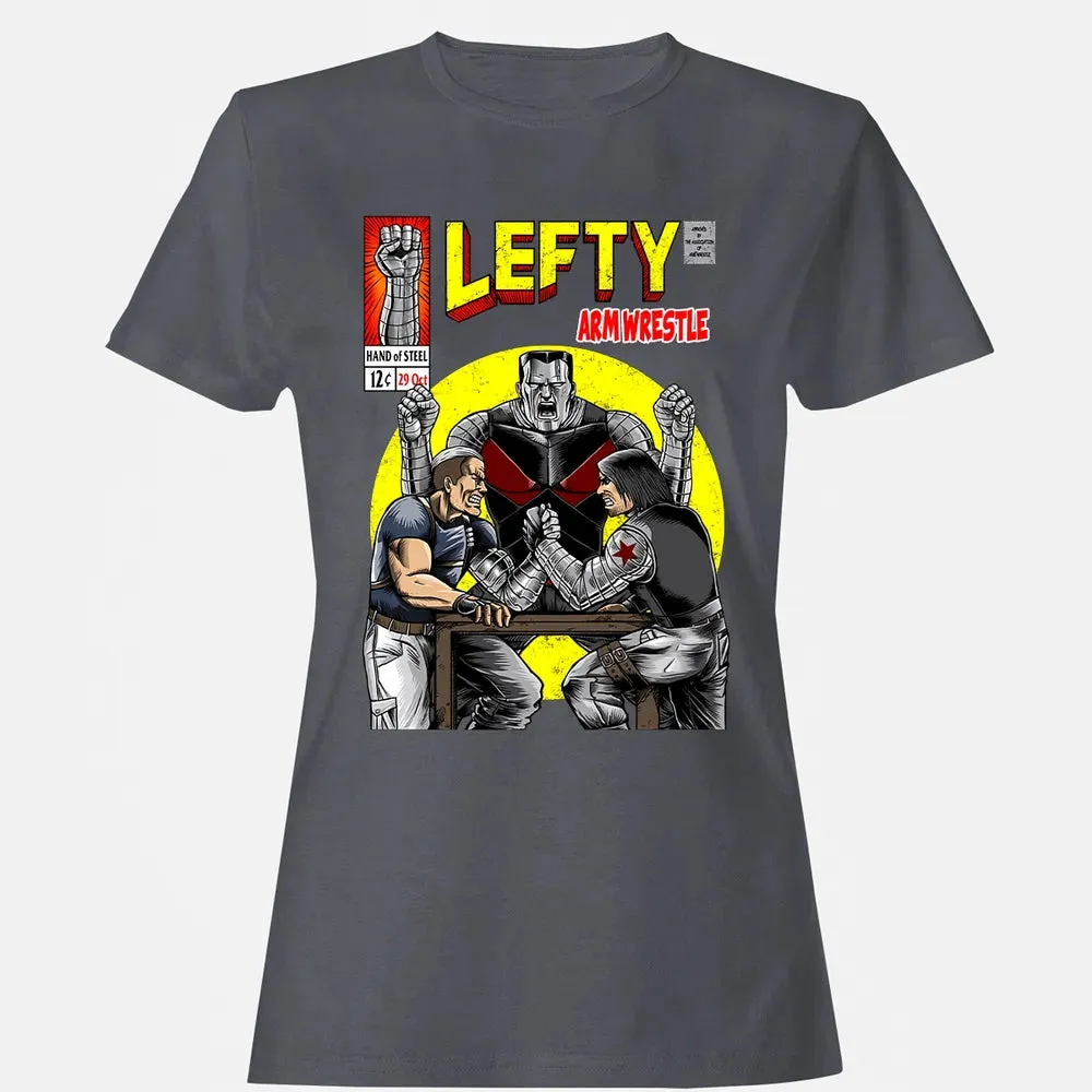 Lefty Arm Wrestle Women's T-shirt - 5