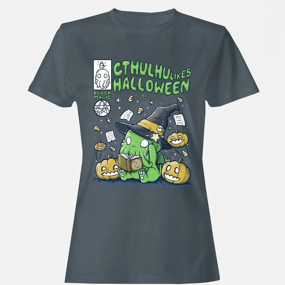 Cthulhu likes Halloween Women's T-shirt - 3