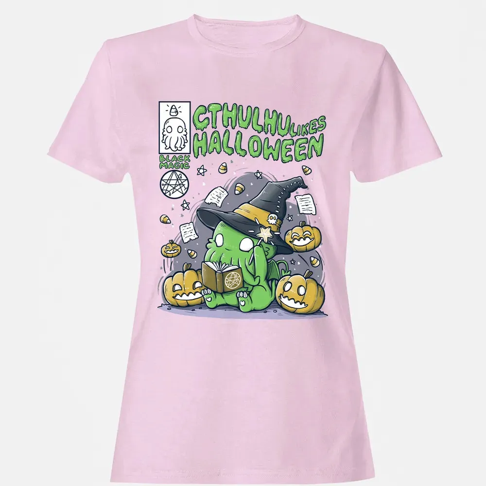 Cthulhu likes Halloween Women's T-shirt - 9