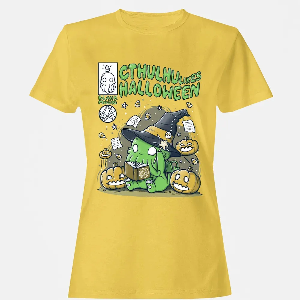 Cthulhu likes Halloween Women's T-shirt - 4