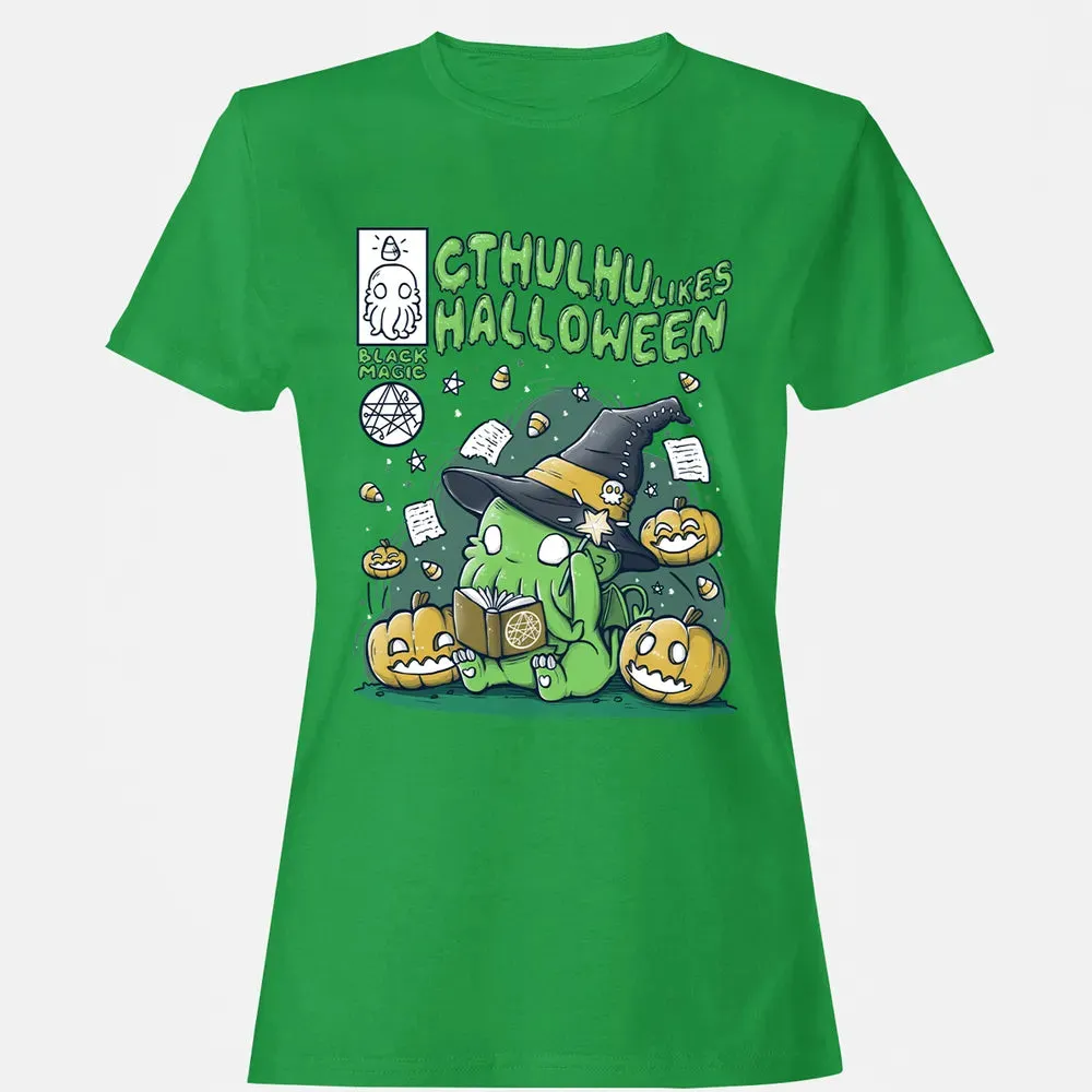 Cthulhu likes Halloween Women's T-shirt - 7