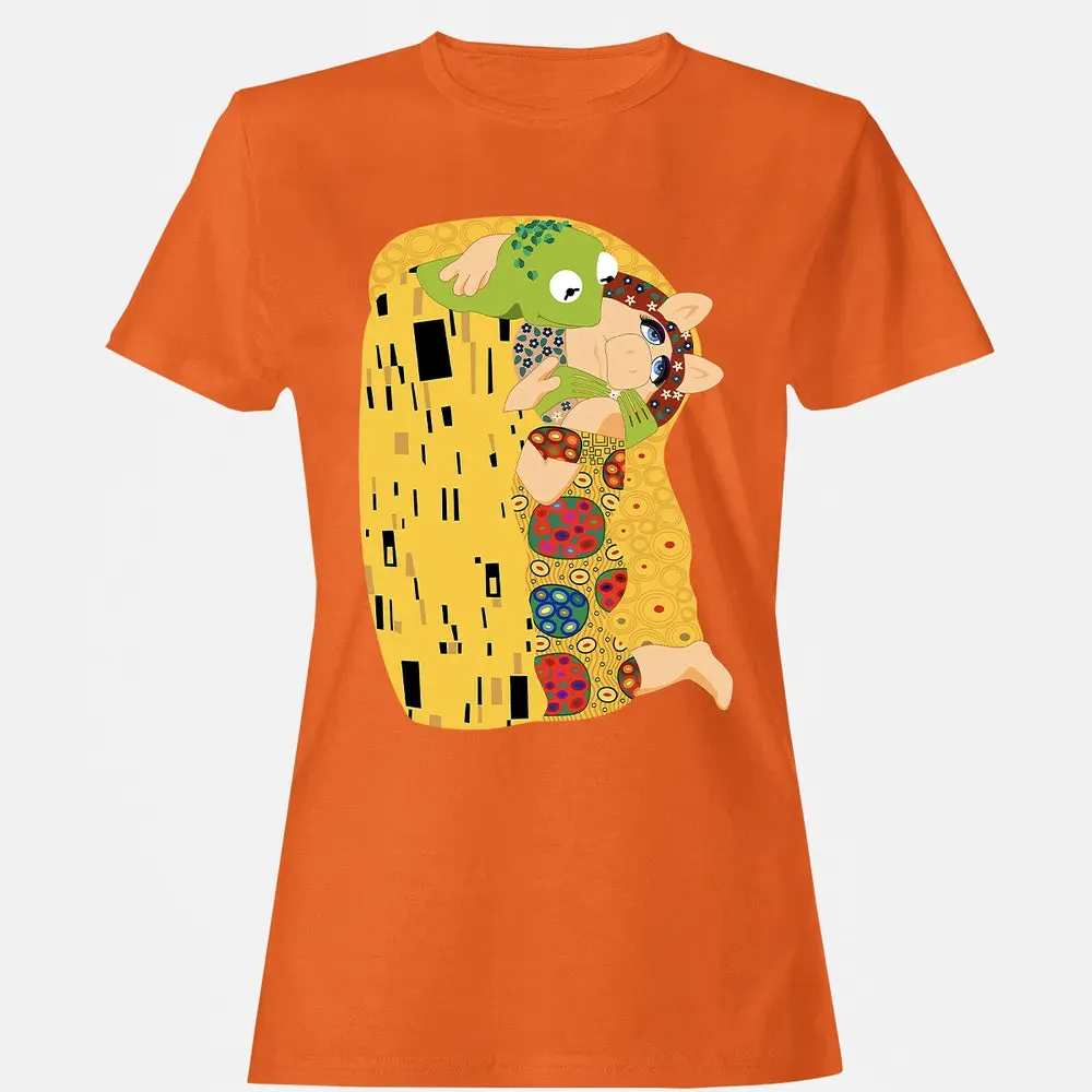 Frog Kiss Piggy Women's T-shirt - 11