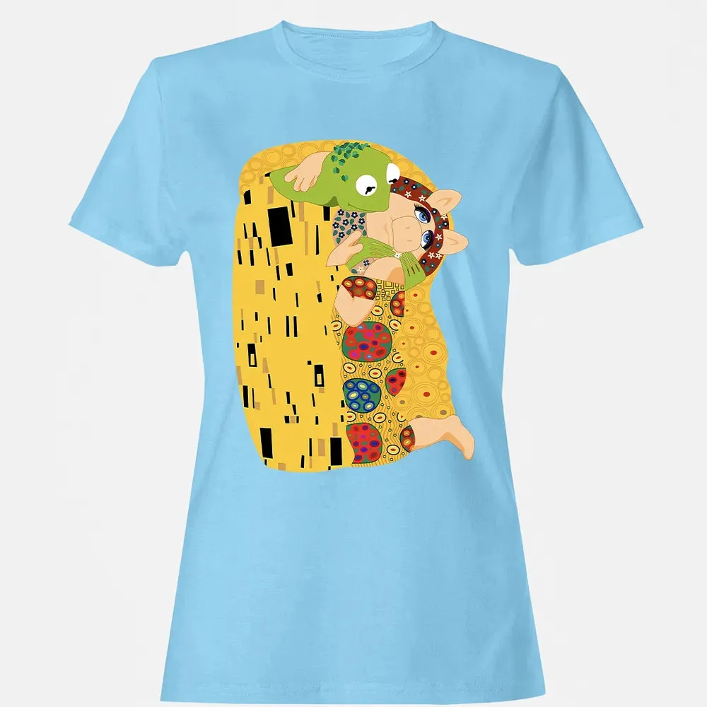Frog Kiss Piggy Women's T-shirt - 8