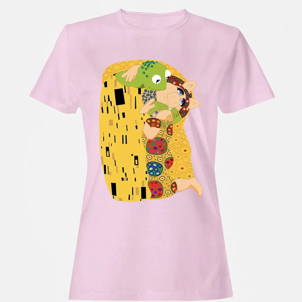 Frog Kiss Piggy Women's T-shirt - 9