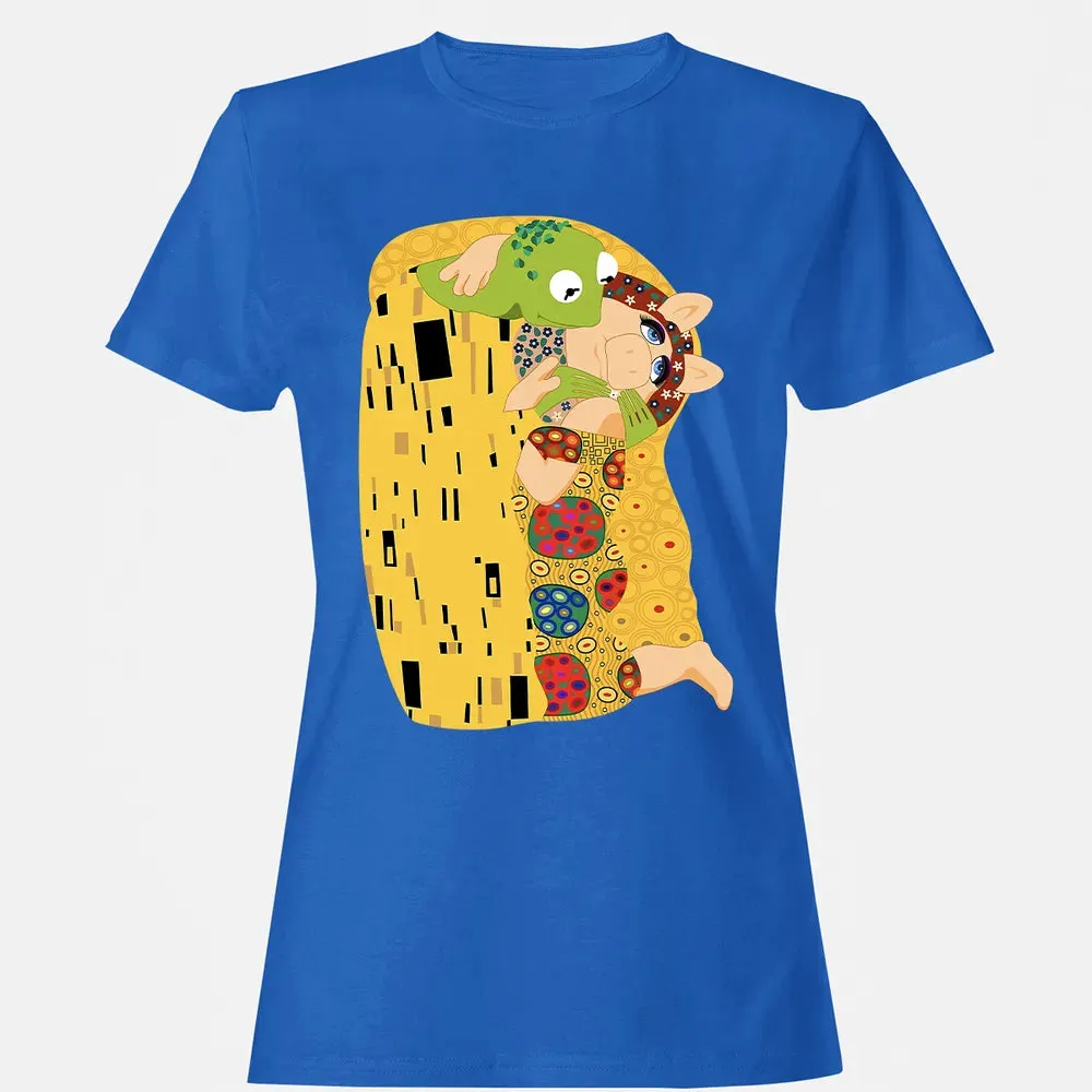 Frog Kiss Piggy Women's T-shirt - 14