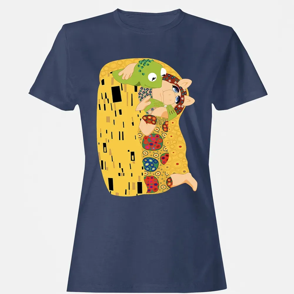 Frog Kiss Piggy Women's T-shirt - 10
