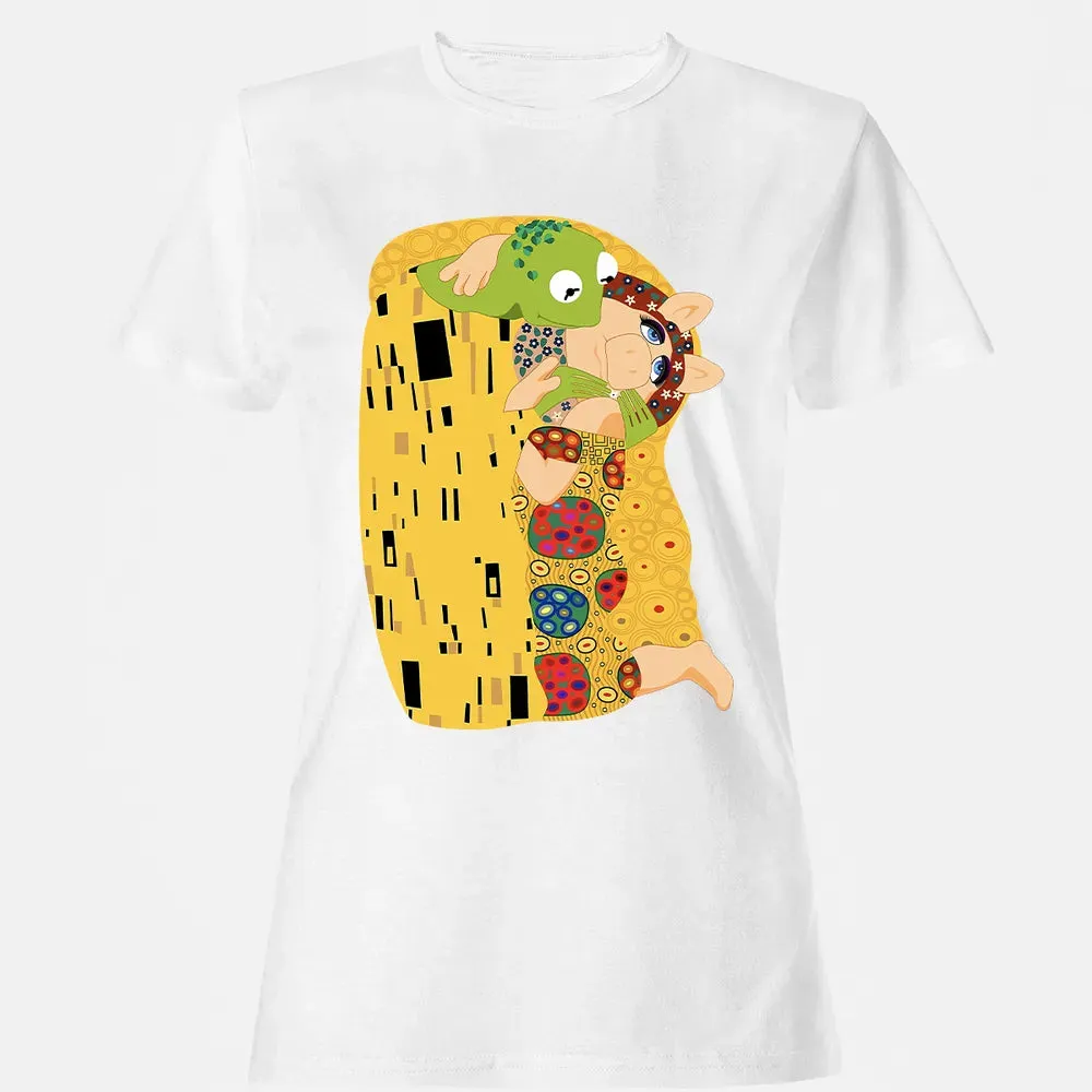 Frog Kiss Piggy Women's T-shirt - 16