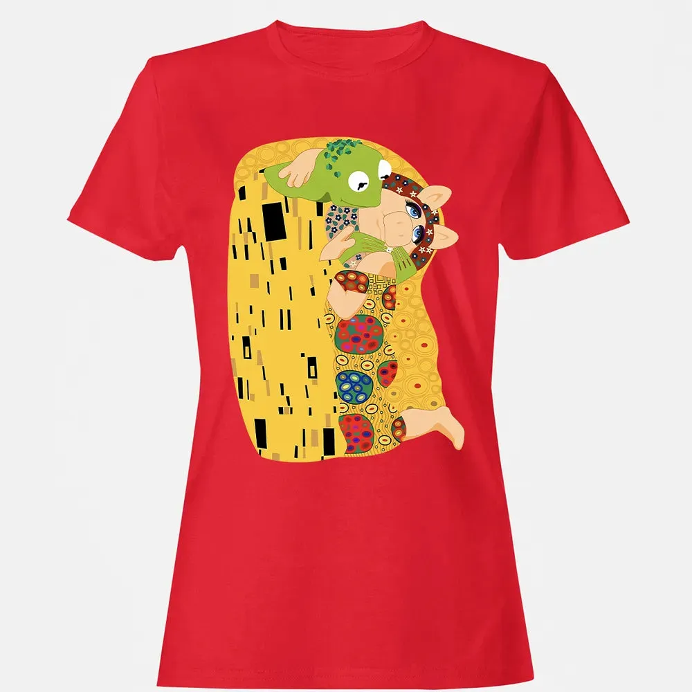 Frog Kiss Piggy Women's T-shirt - 13