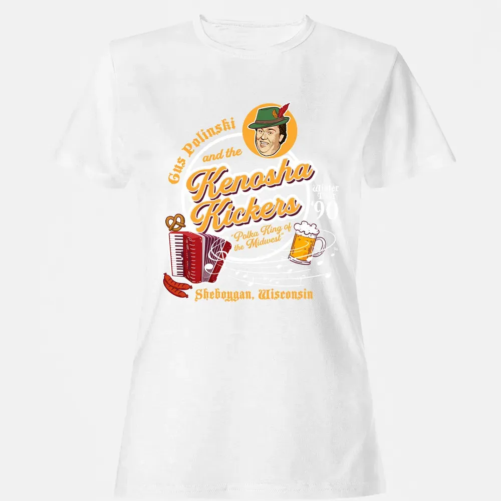 Gus Polinski and the Kenosha Kickers Women's T-shirt - 16
