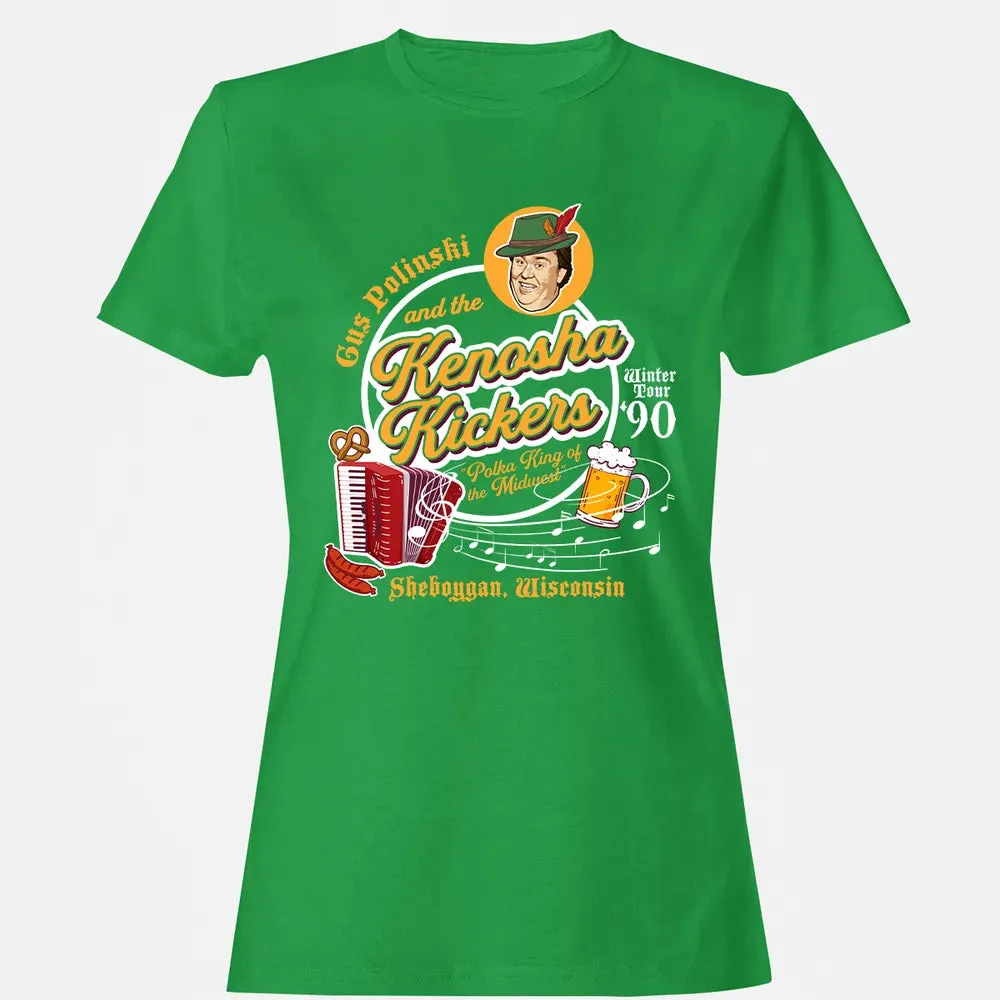 Gus Polinski and the Kenosha Kickers Women's T-shirt - 7