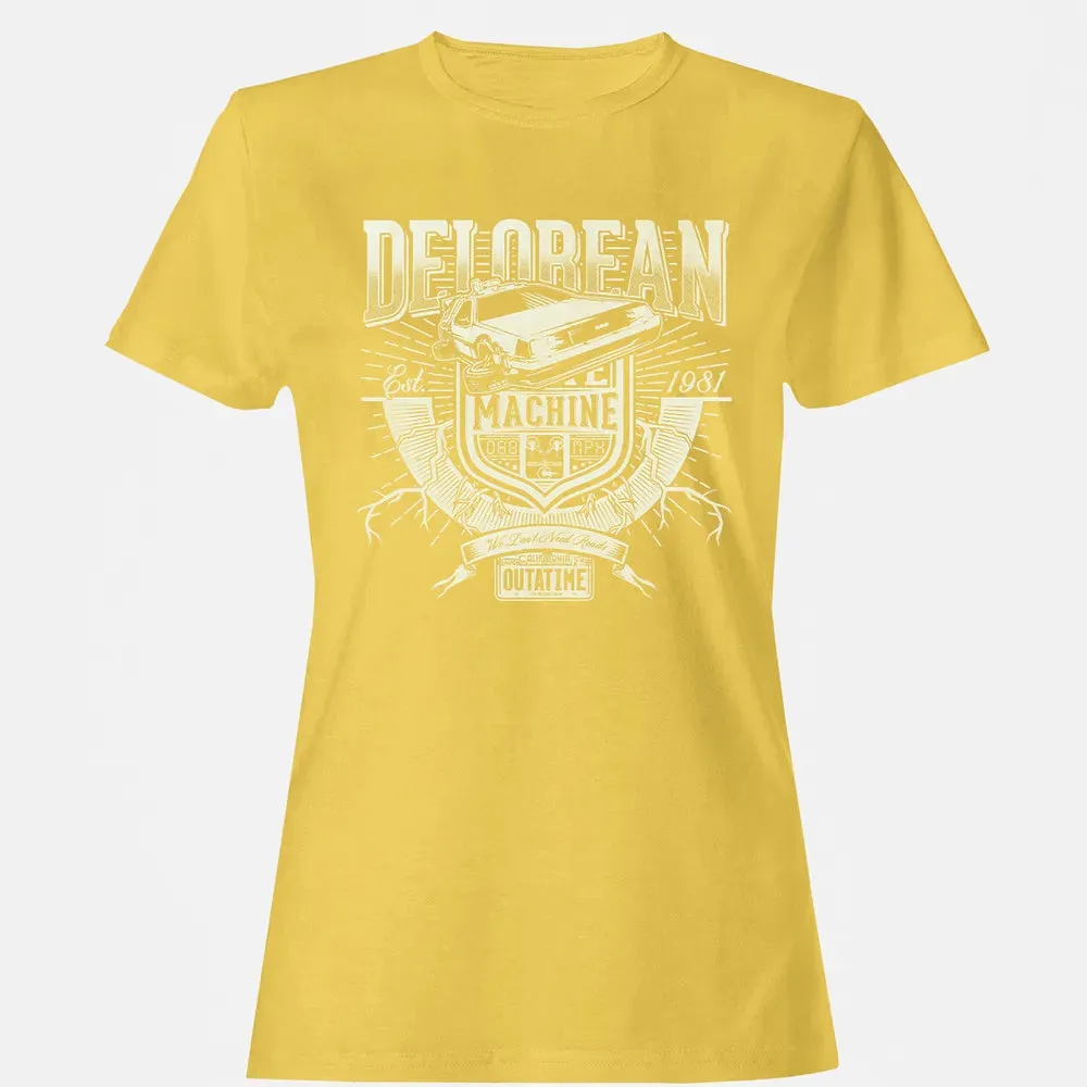 DELOREAN Women's T-shirt - 4