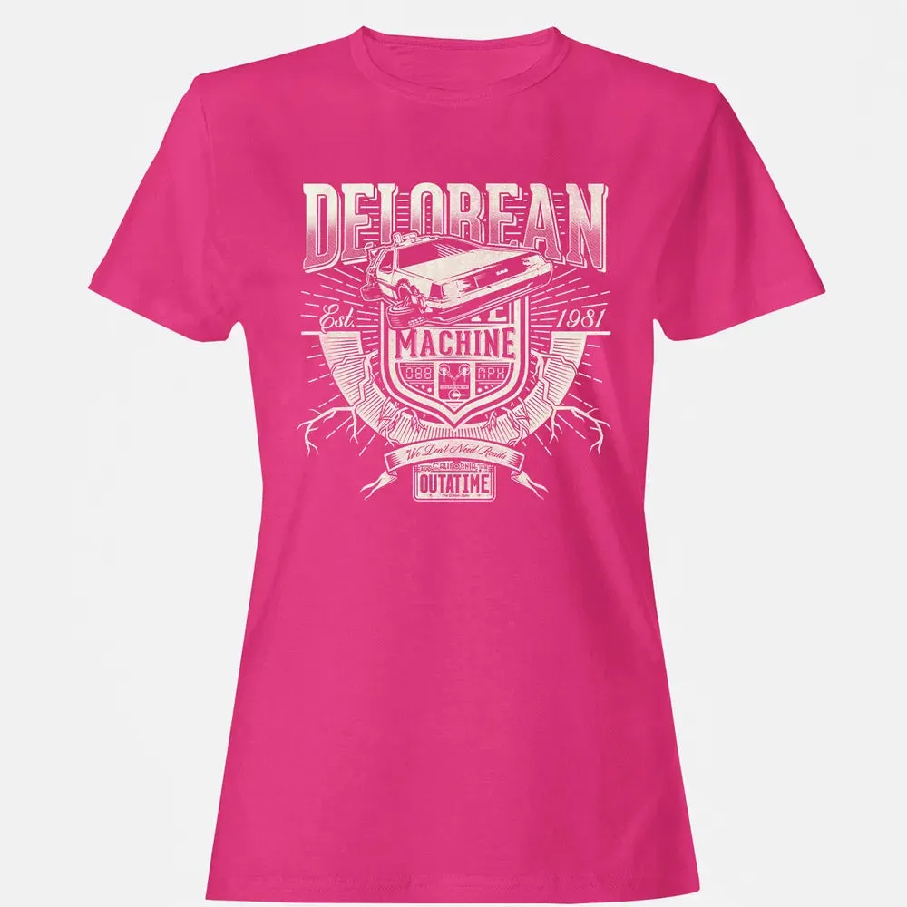 DELOREAN Women's T-shirt - 6