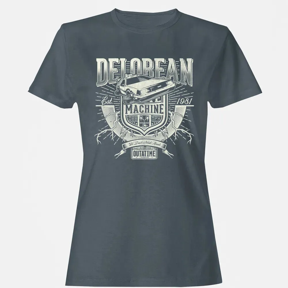 DELOREAN Women's T-shirt - 3