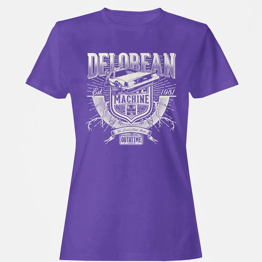 DELOREAN Women's T-shirt - 12