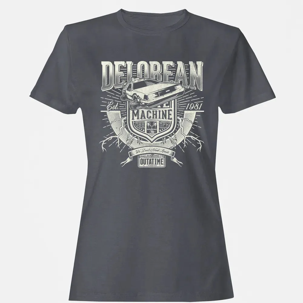 DELOREAN Women's T-shirt - 5