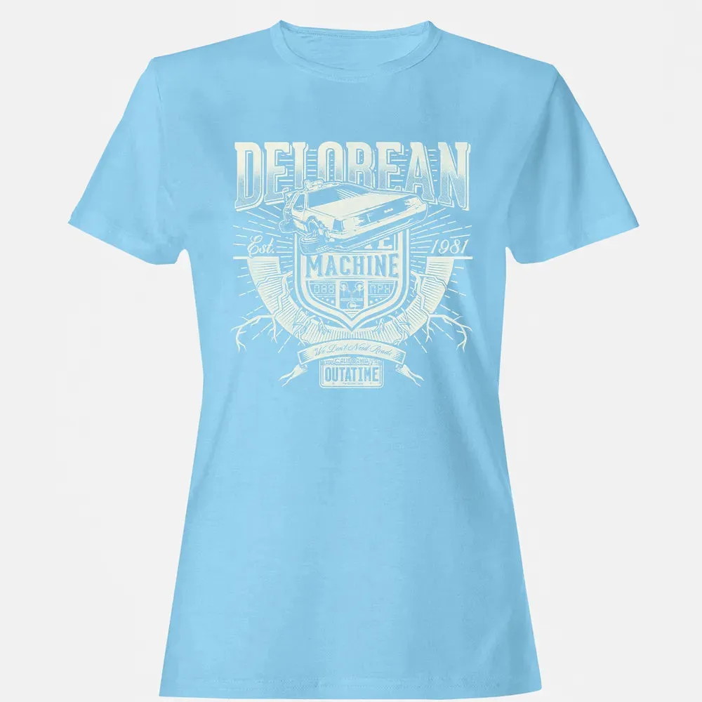DELOREAN Women's T-shirt - 8