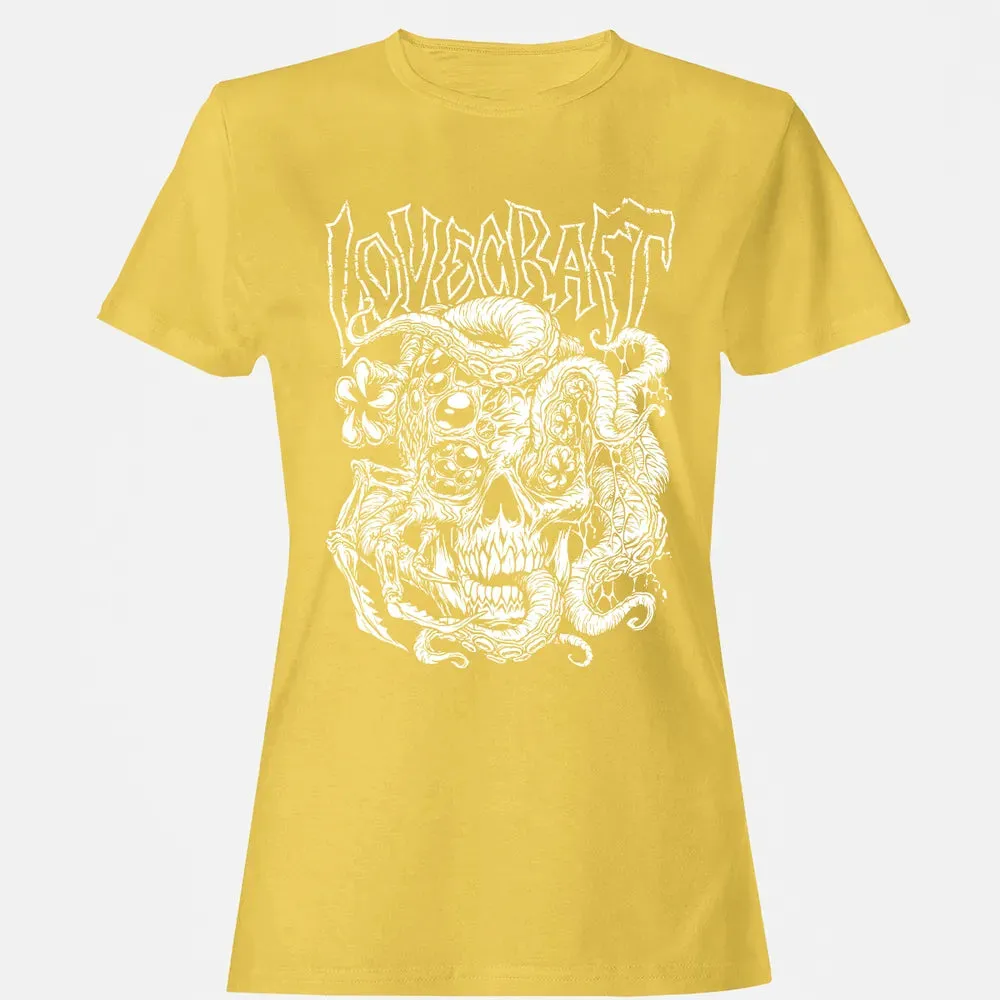 Lovecraft Skull Women's T-shirt - 4