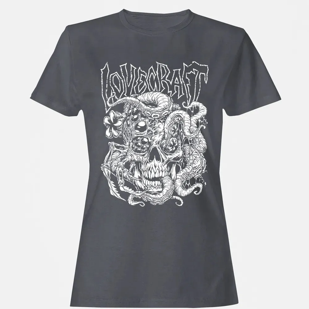 Lovecraft Skull Women's T-shirt - 5