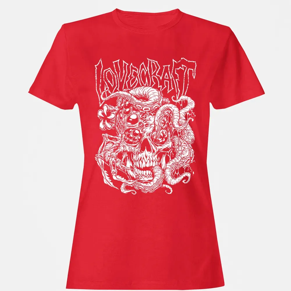 Lovecraft Skull Women's T-shirt - 13