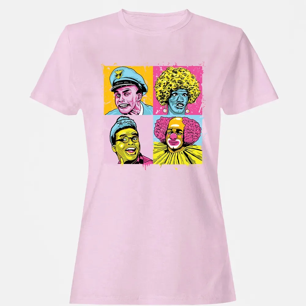 Colorful Characters Women's T-shirt - 9