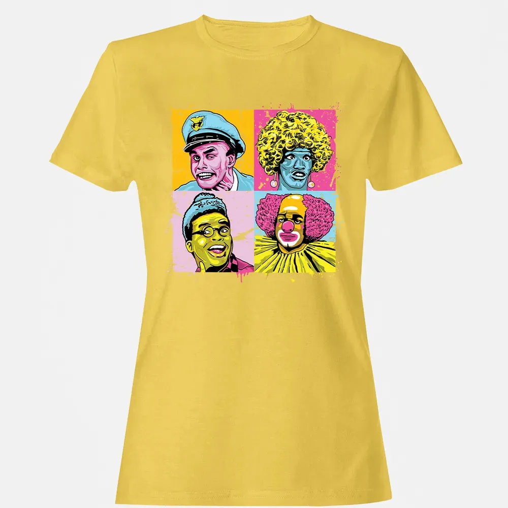 Colorful Characters Women's T-shirt - 4
