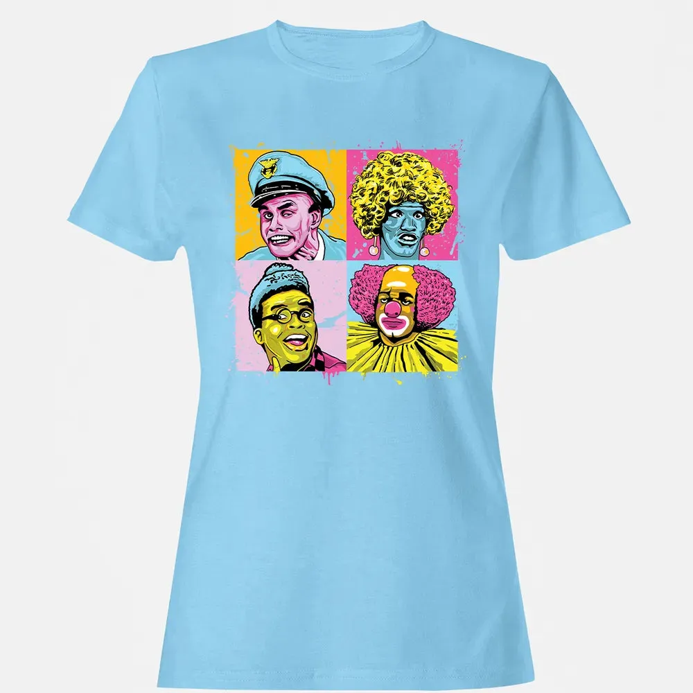 Colorful Characters Women's T-shirt - 8