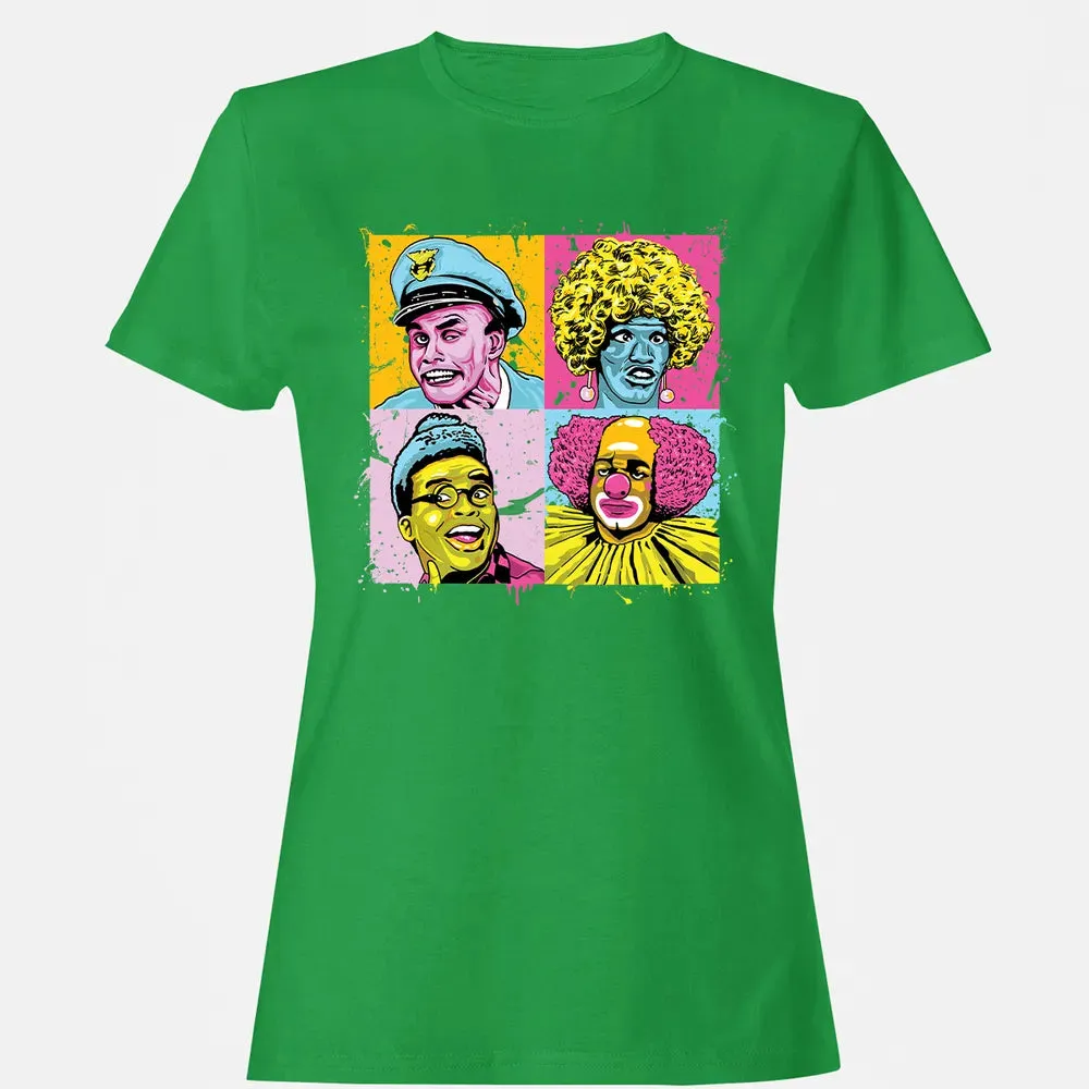 Colorful Characters Women's T-shirt - 7