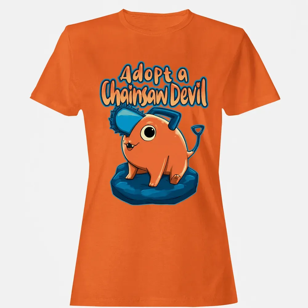 Adopt A Chainsaw Devil Women's T-shirt - 11