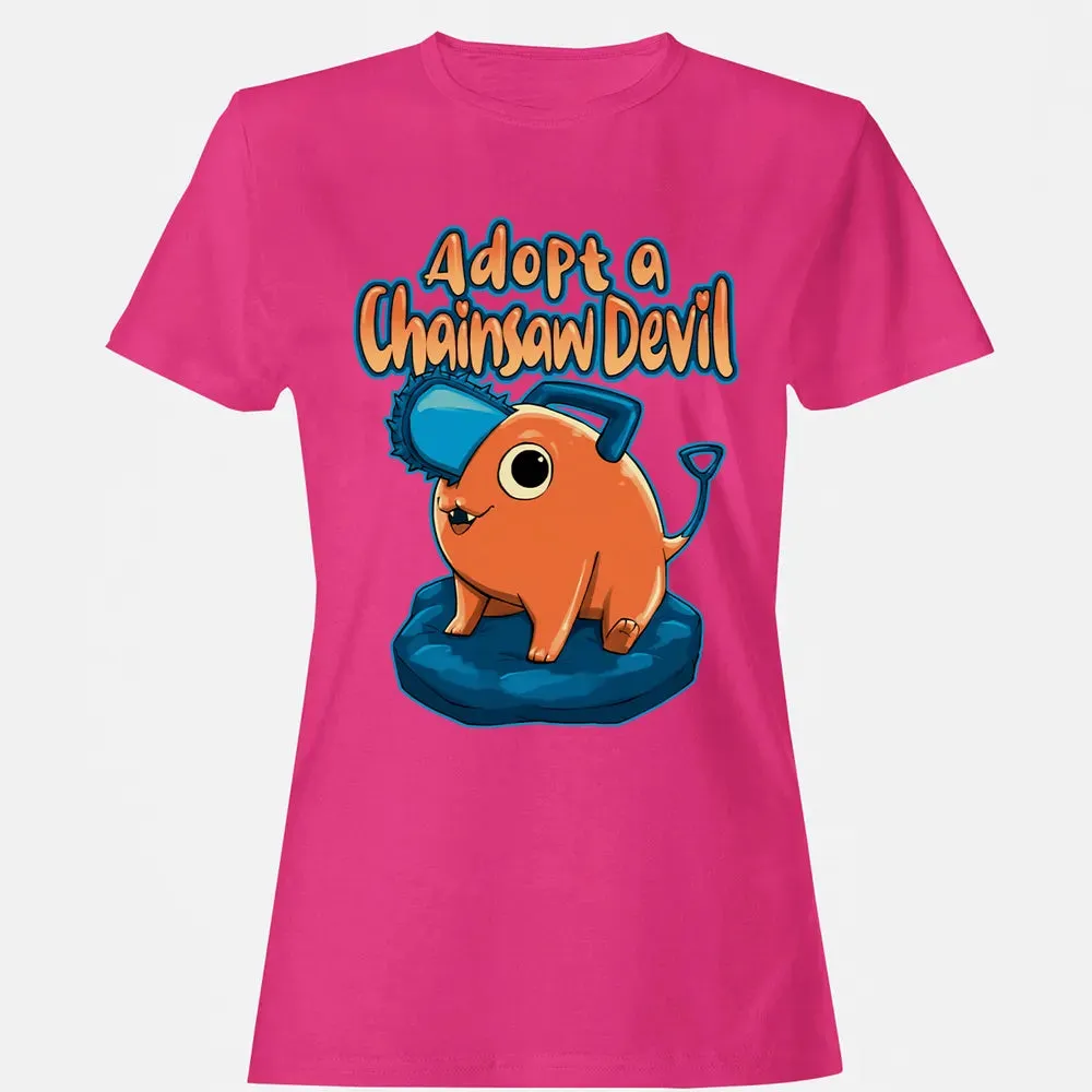 Adopt A Chainsaw Devil Women's T-shirt - 6