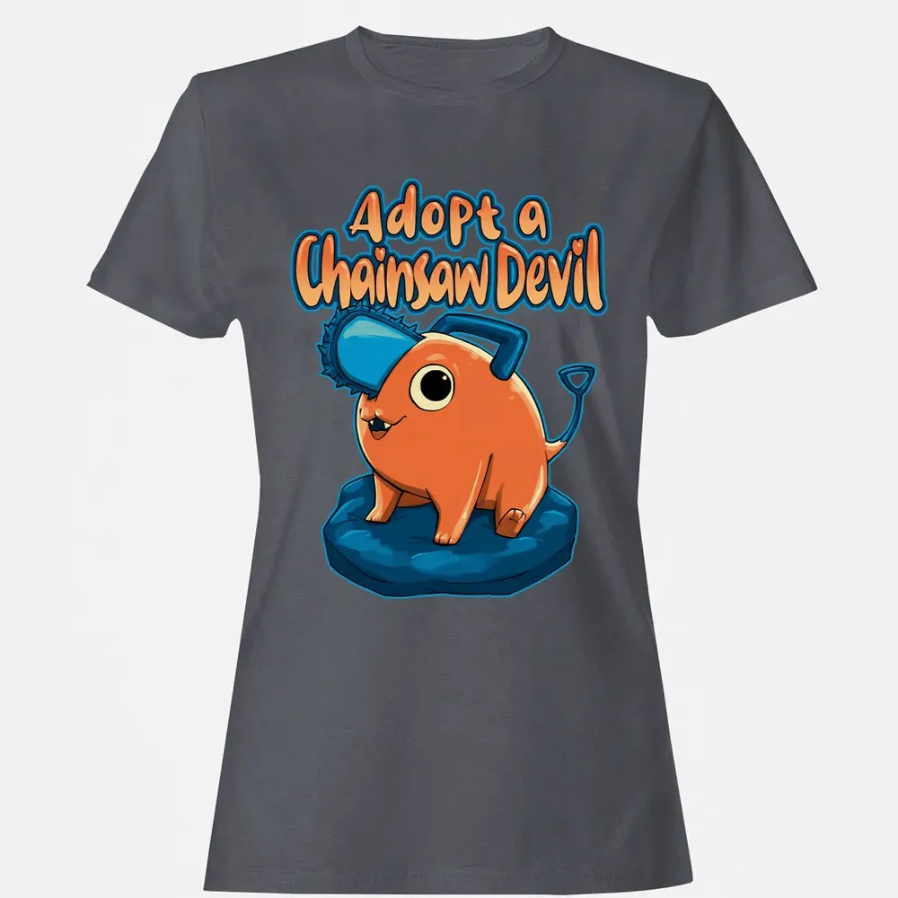 Adopt A Chainsaw Devil Women's T-shirt - 5