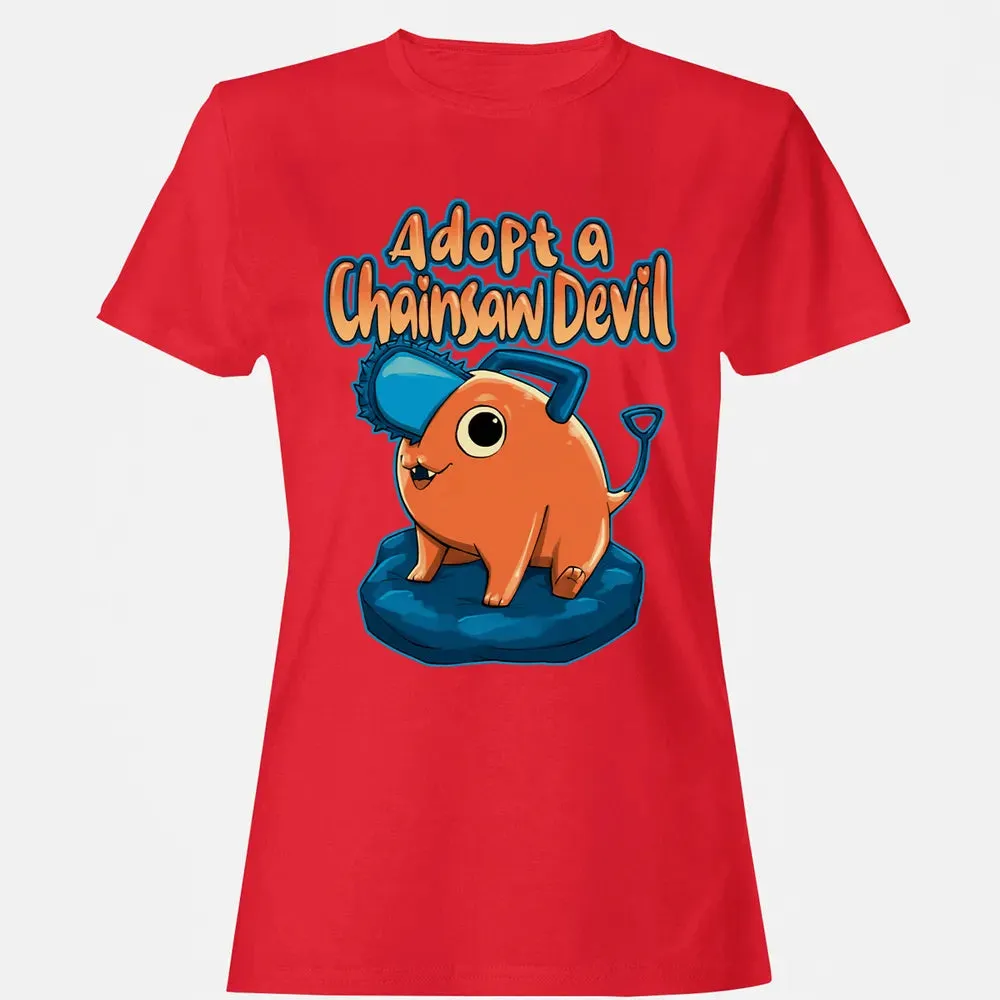 Adopt A Chainsaw Devil Women's T-shirt - 13