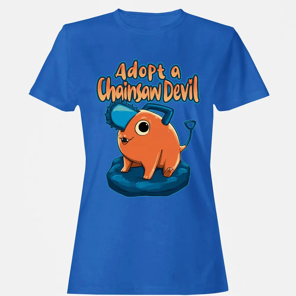 Adopt A Chainsaw Devil Women's T-shirt - 14