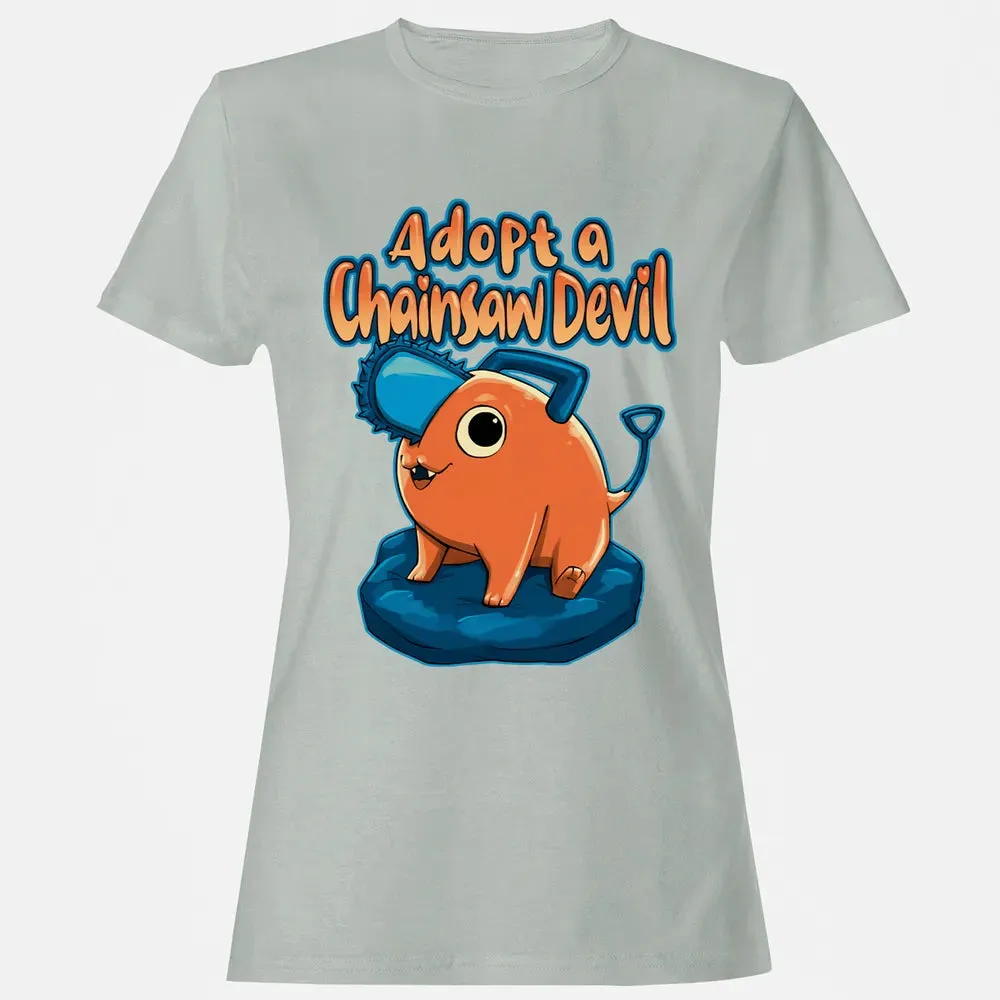 Adopt A Chainsaw Devil Women's T-shirt - 2