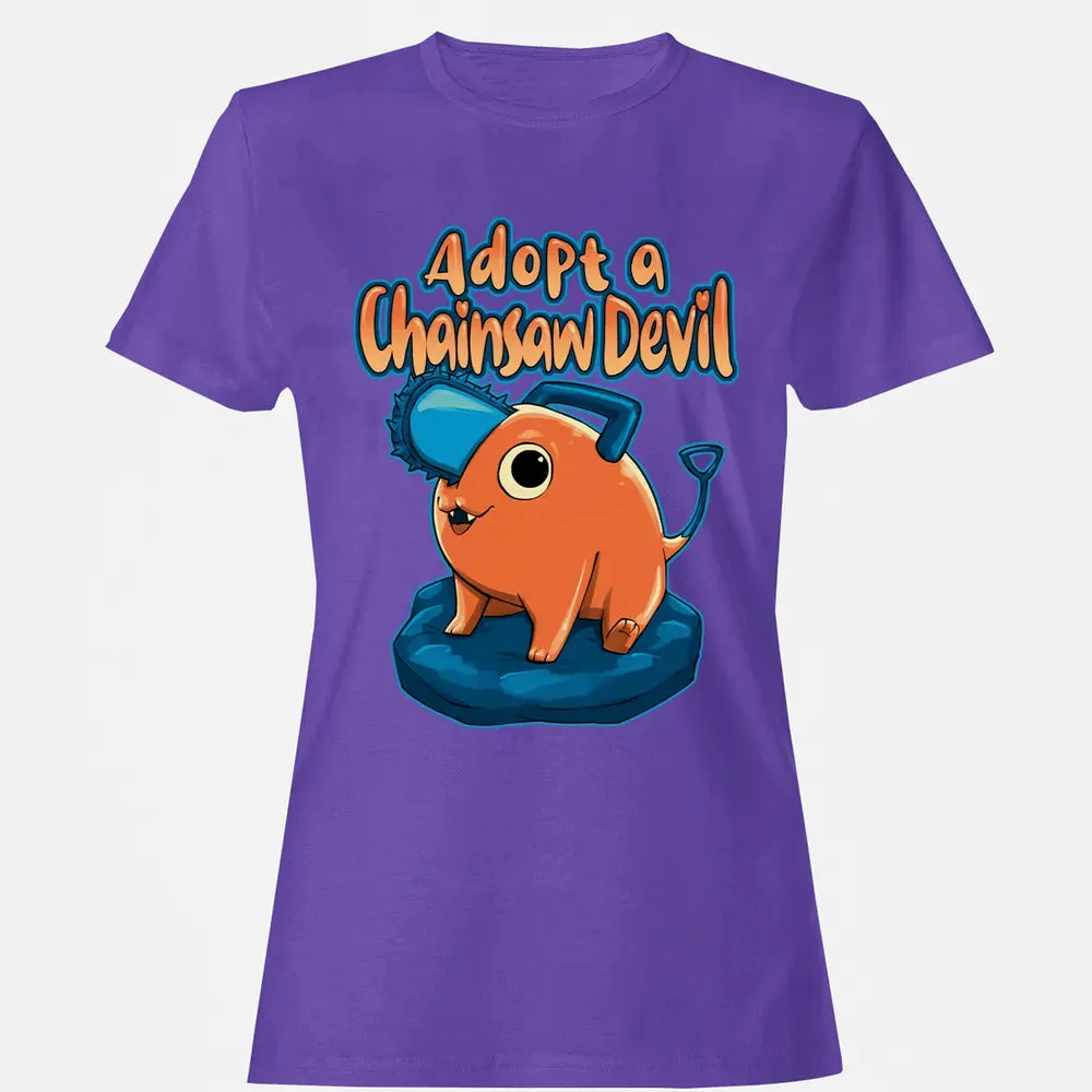 Adopt A Chainsaw Devil Women's T-shirt - 12