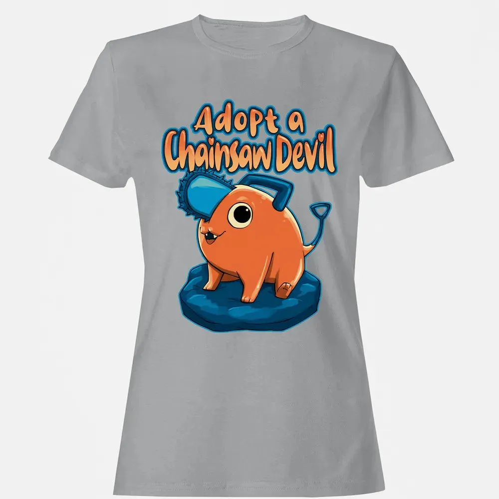 Adopt A Chainsaw Devil Women's T-shirt - 15