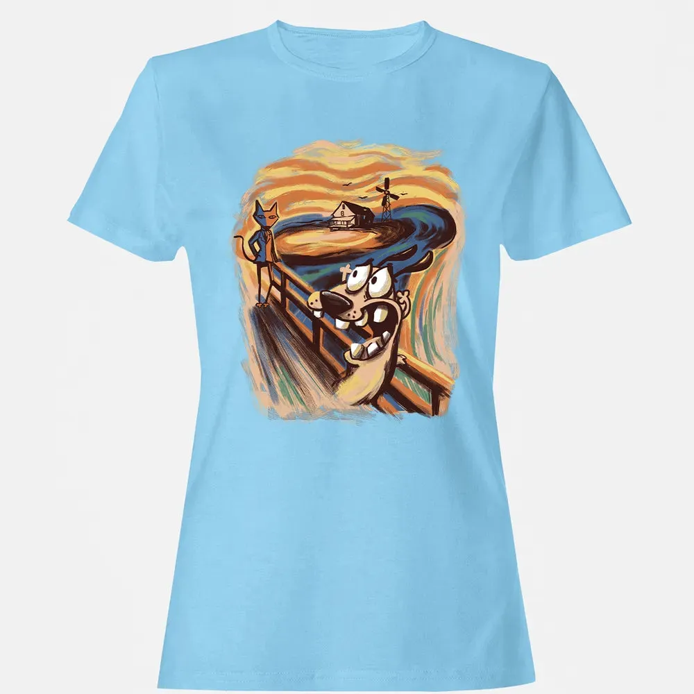 Scream Courage Women's T-shirt - 8