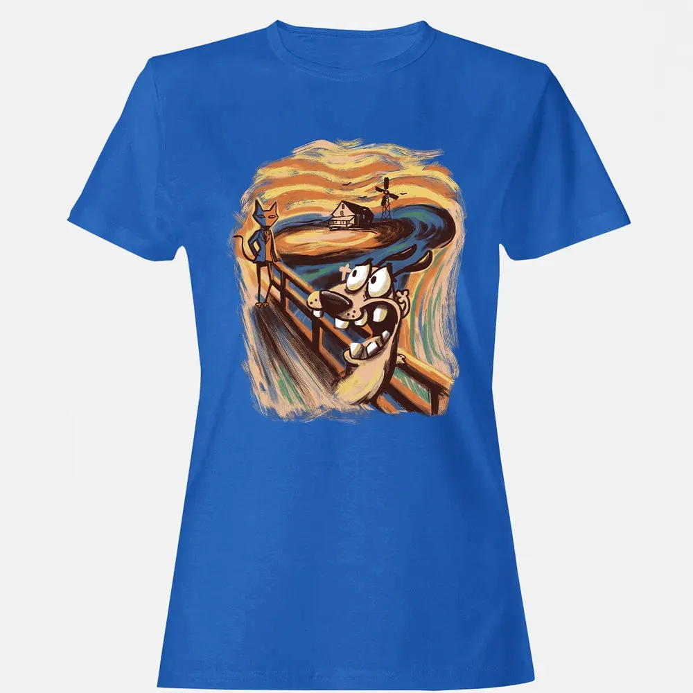 Scream Courage Women's T-shirt - 14