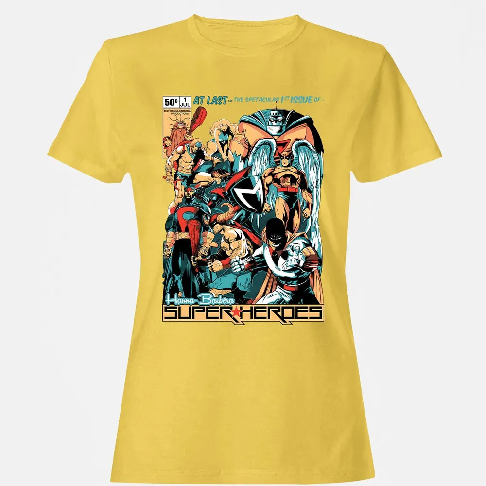 Hanna Barbera Super Heroes Women's T-shirt - 4