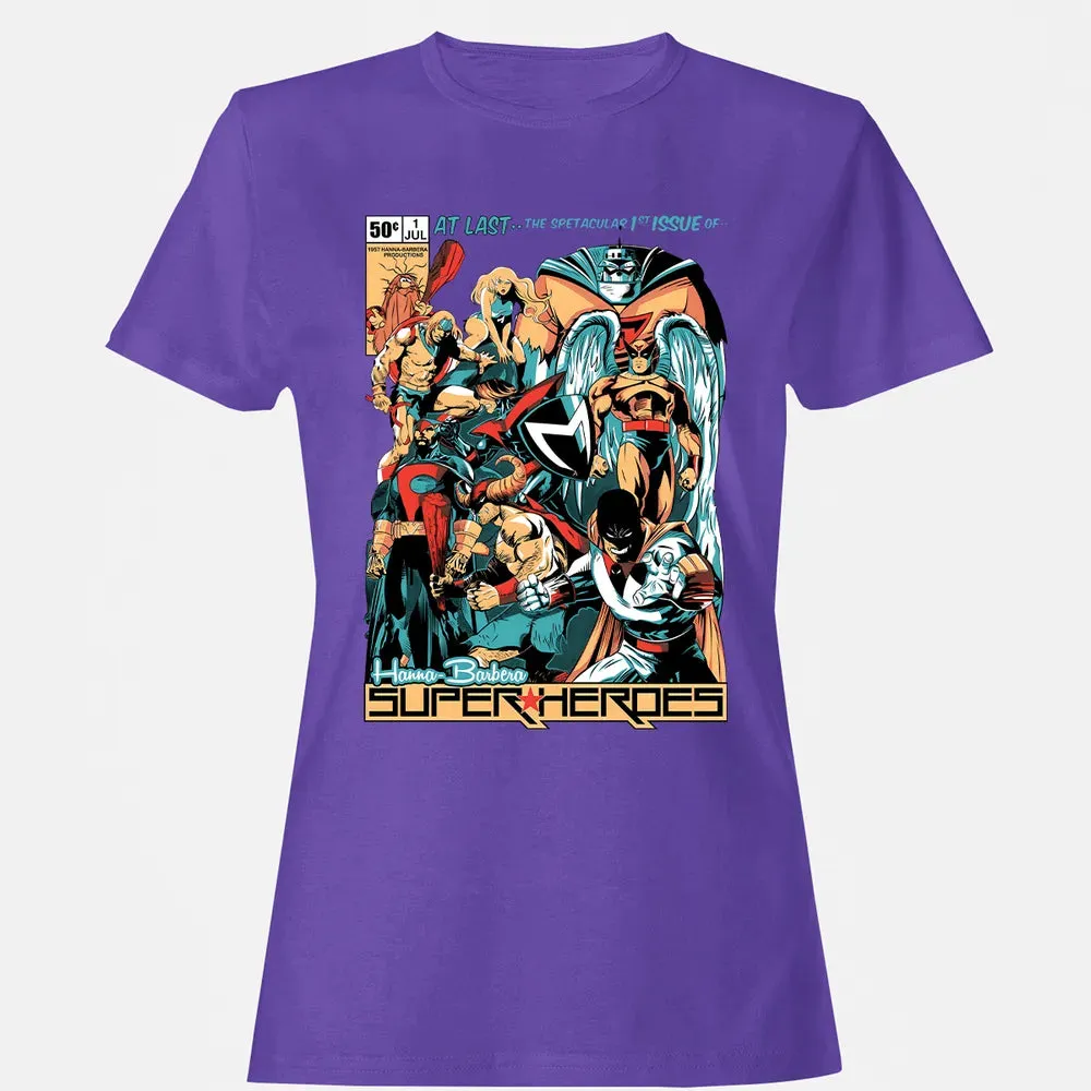 Hanna Barbera Super Heroes Women's T-shirt - 12